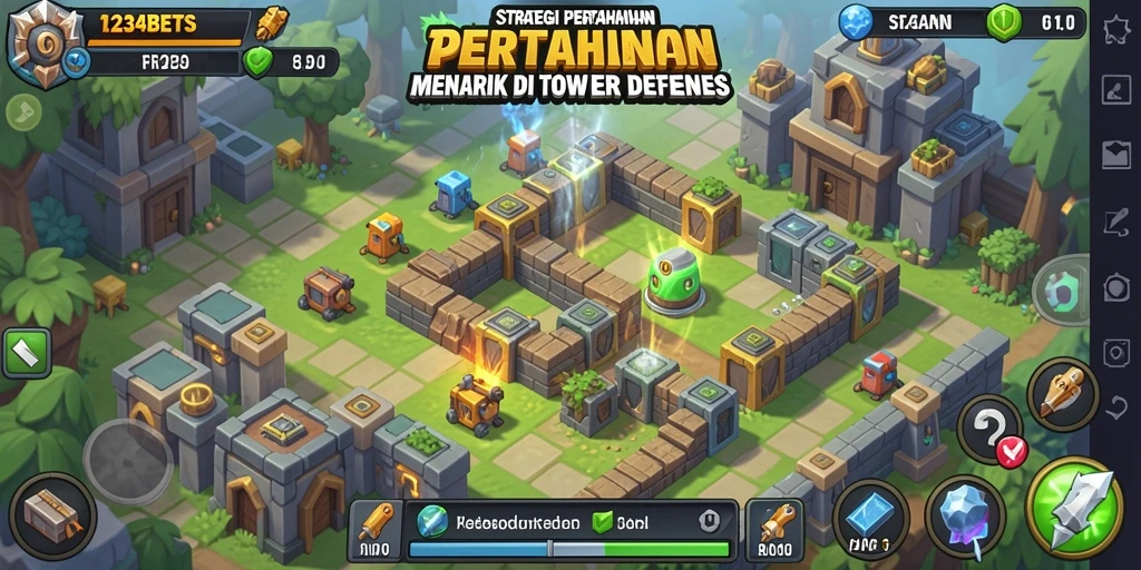 Gameplay menarik di 1234BETS menantang strategi pemain.