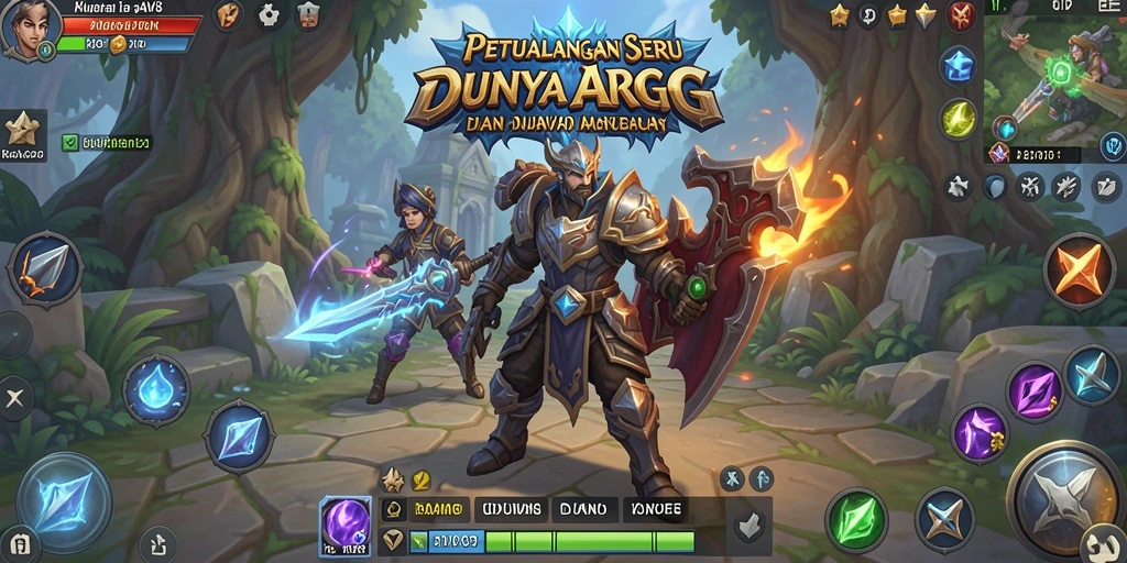 Tampilan menakjubkan dari gameplay AW8 yang penuh aksi.