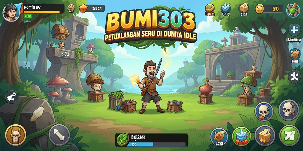 Gameplay seru dan menawan dari BUMI303 yang mengasyikkan.