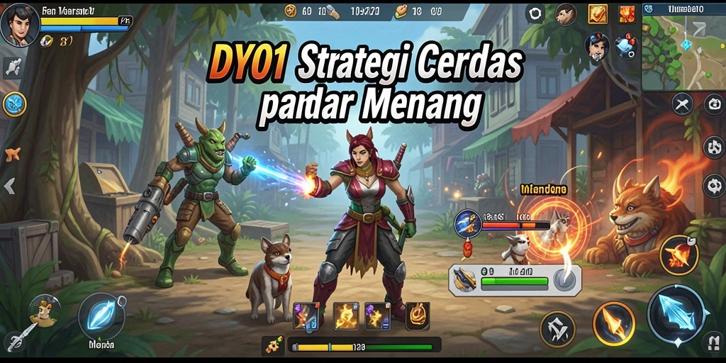 Tampilan gameplay DY01 menampilkan strategi dan taktik yang mendebarkan.