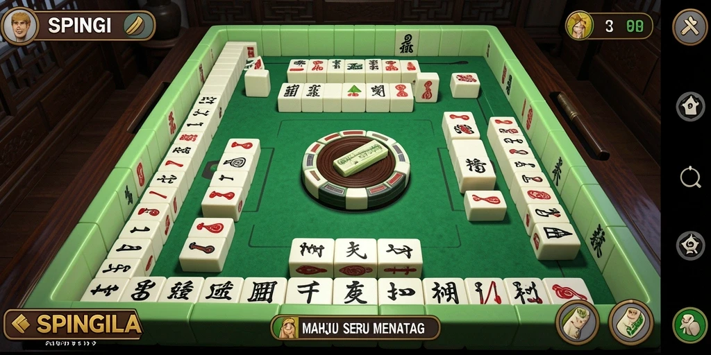 Tampilkan gameplay menarik dari SPINGILA dengan elemen Mahjong.