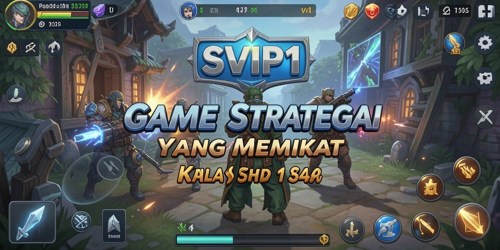 Screenshot gameplay SVIP1 yang menampilkan aksi strategis yang mendebarkan.