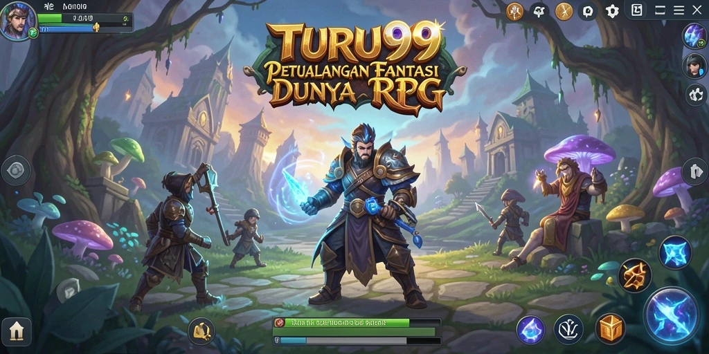 Tampilan gameplay TURU99 yang menakjubkan dan penuh aksi.